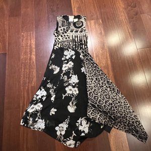 FUZZI Midi Mesh Dress Size M